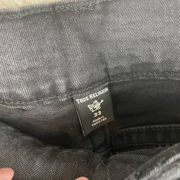 True Religion Ricky Relaxed Straight Jeans Flap‎ Men 33 - Picture 8 of 10